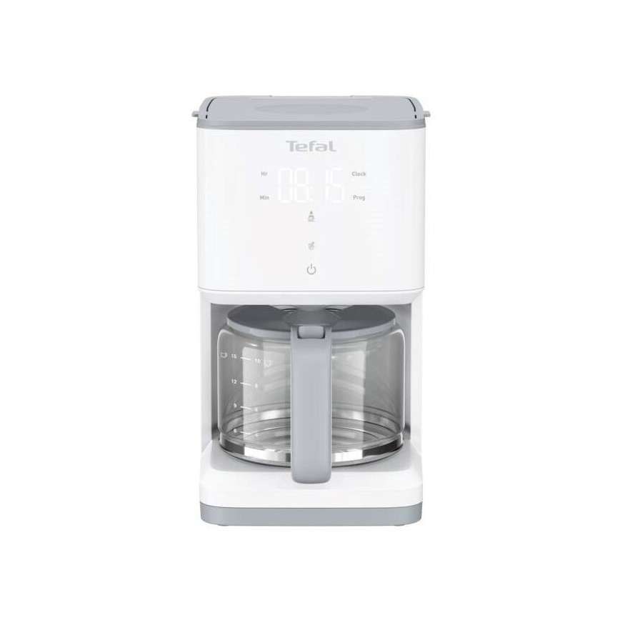 Tefal - Kavos virimo aparatas su LCD ekranu SENSE 1000W/230V balta