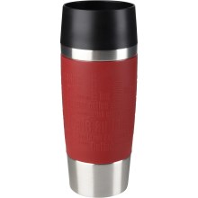 Tefal - Kelioninis puodelis 360 ml TRAVEL MUG nerūdijantis/raudona
