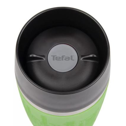 Tefal - Kelioninis puodelis 360 ml TRAVEL MUG nerūdijantis/žalia