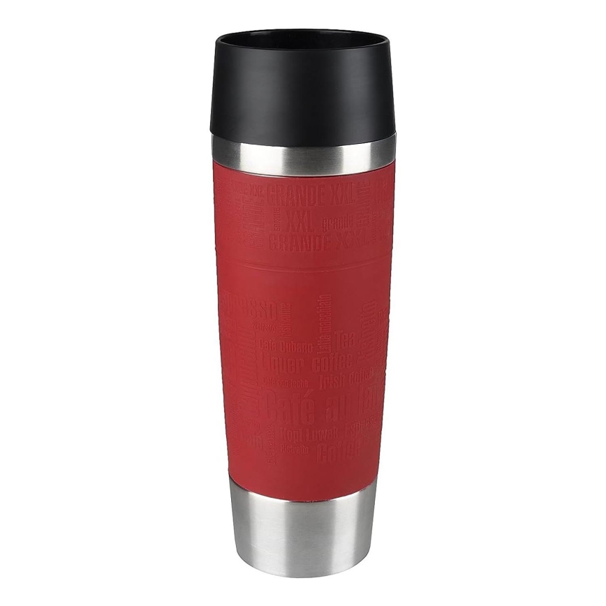 Tefal - Kelioninis puodelis 500 ml TRAVEL MUG nerūdijantis/raudona