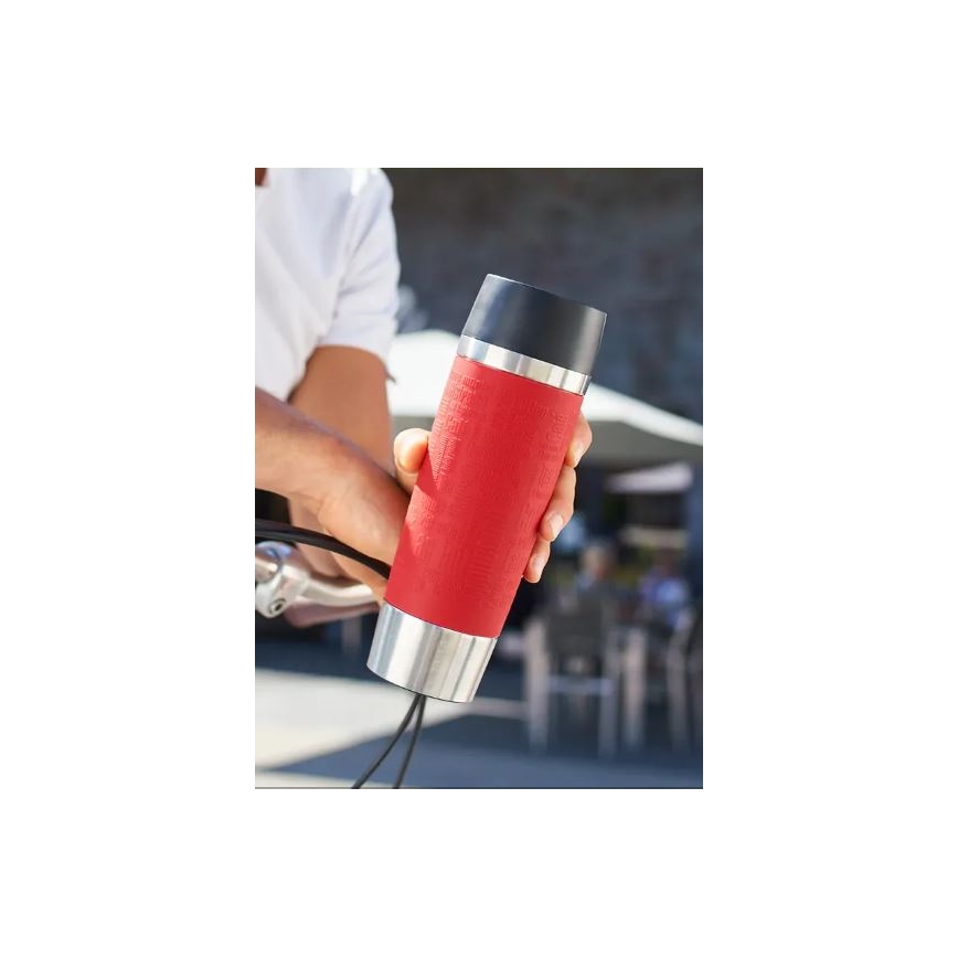 Tefal - Kelioninis puodelis 500 ml TRAVEL MUG nerūdijantis/raudona