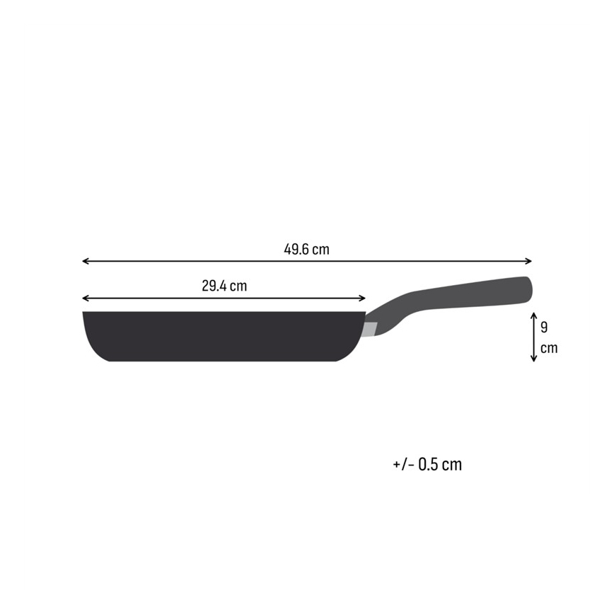 Tefal - keptuvė EXTREME 28 cm nerūdijančio plieno