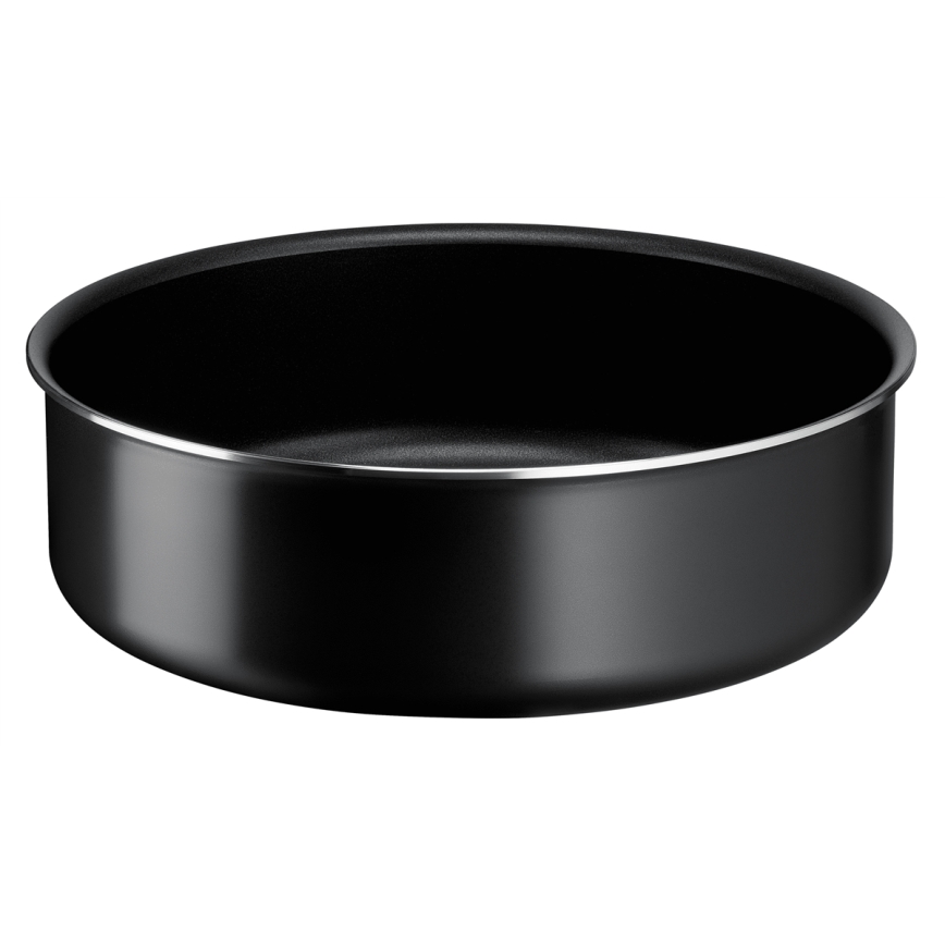 Tefal - Keptuvių komplektas 3 vnt. INGENIO EASY COOK & CLEAN BLACK
