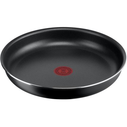 Tefal - Keptuvių komplektas 3 vnt. INGENIO EASY COOK & CLEAN BLACK