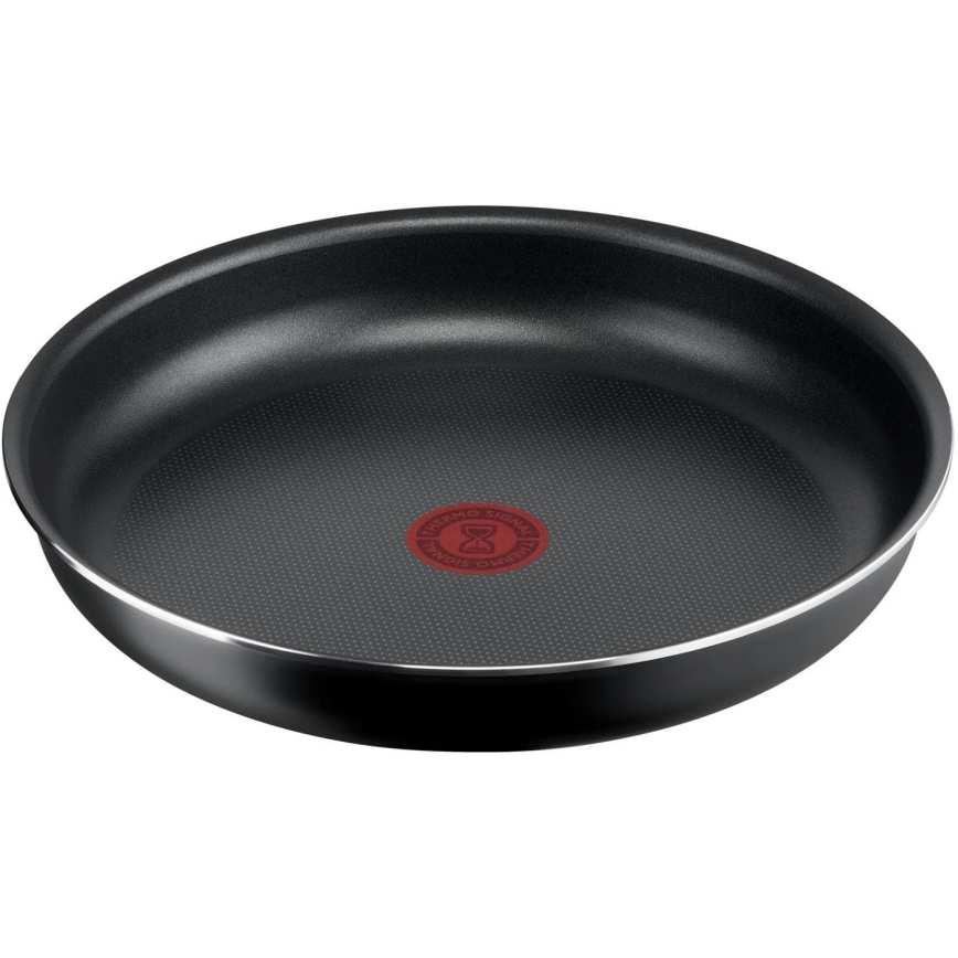 Tefal - Keptuvių komplektas 3 vnt. INGENIO EASY COOK & CLEAN BLACK