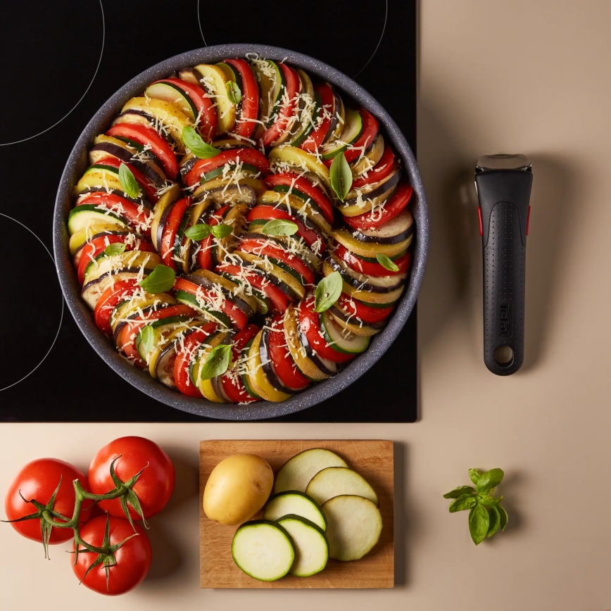 Tefal - KOMPLEKTAS of mažas pots 4 vnt. INGENIO NATURAL FORCE