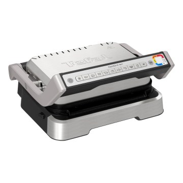 Tefal - Kontaktinis grilis OPTIGRILL 2100W/230V matinis chromas