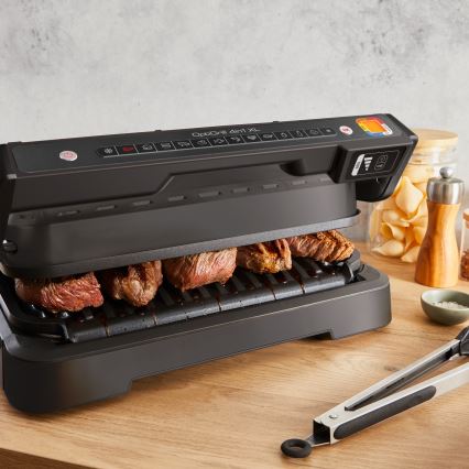 Tefal - Kontaktinis grilis OPTIGRILL 2200W/230V juodas