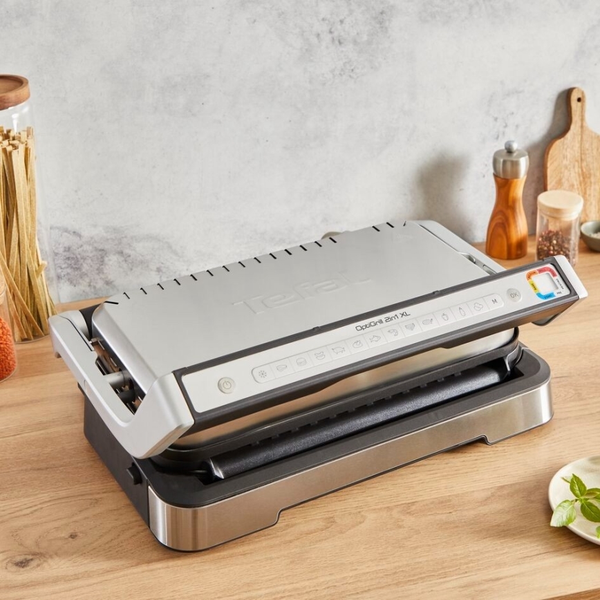 Tefal - Kontaktinis grilis OPTIGRILL 2in1 2000W/230V