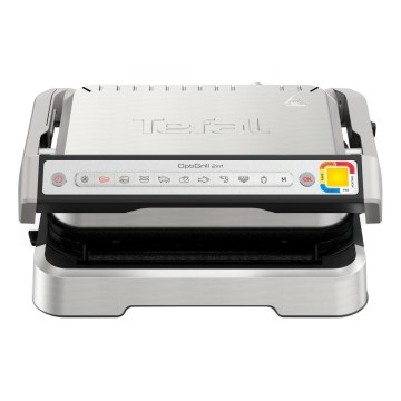 Tefal - Kontaktinis grilis OPTIGRILL 4 viename 2100W/230V, nerūdijančio plieno