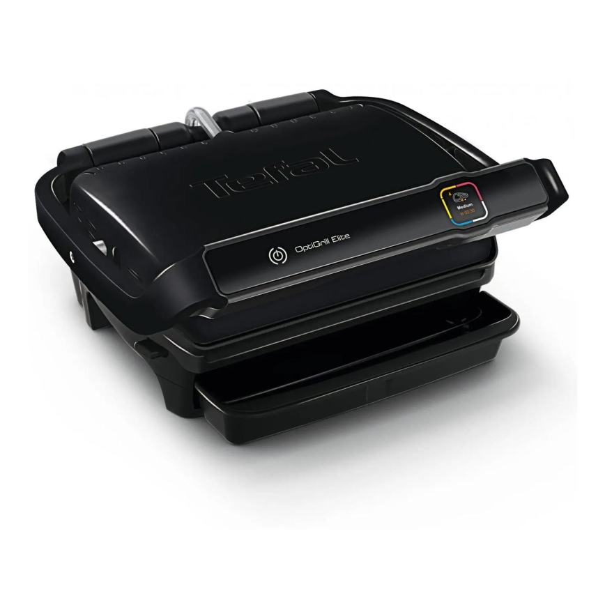 Tefal - Kontaktinis grilis OPTIGRILL ELITE 2000W/230V juoda