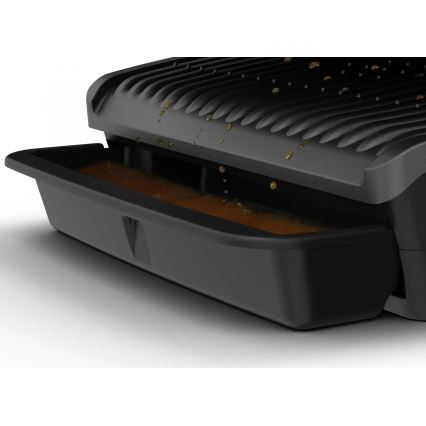 Tefal - Kontaktinis grilis OPTIGRILL ELITE 2000W/230V juoda