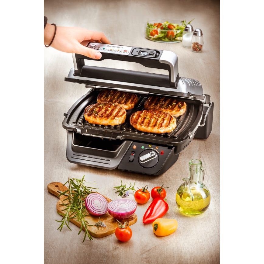 Tefal - Kontaktinis grilis SUPERGRILL 2000W/230V