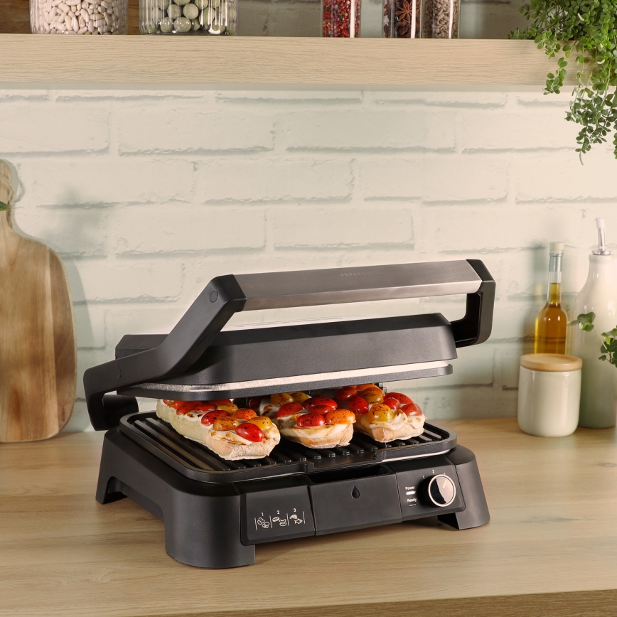 Tefal - Kontaktinis grilis SUPERGRILL 4 viename 2000W/230V