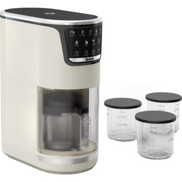 Tefal - Ledų gaminimo aparatas DOLCI 6W/230V 1 l smėlinės spalvos
