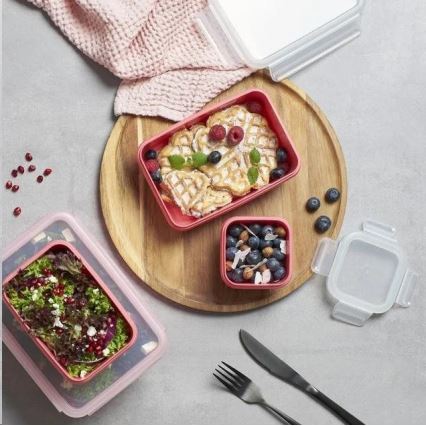 Tefal - Maisto dėžutė 0,55 l MSEAL COLOR rausva