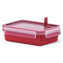 Tefal - Maisto dėžutė 0,8 l MASTER SEAL MICRO raudona