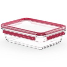 Tefal - Maisto dėžutė 1,1 l MSEAL GLASS raudona/stiklas