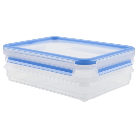 Tefal - Maisto dėžutė 2x0,6 l MASTER SEAL FRESH mėlyna