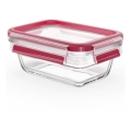 Tefal - Maisto indelis 0,45 l MSEAL GLASS raudonas/stiklas