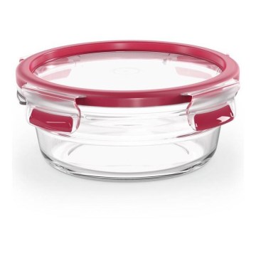 Tefal - Maisto indelis 0,6 l MSEAL GLASS raudonas/stiklas