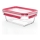 Tefal - Maisto indelis 0,85 l MSEAL GLASS raudonas/stiklas