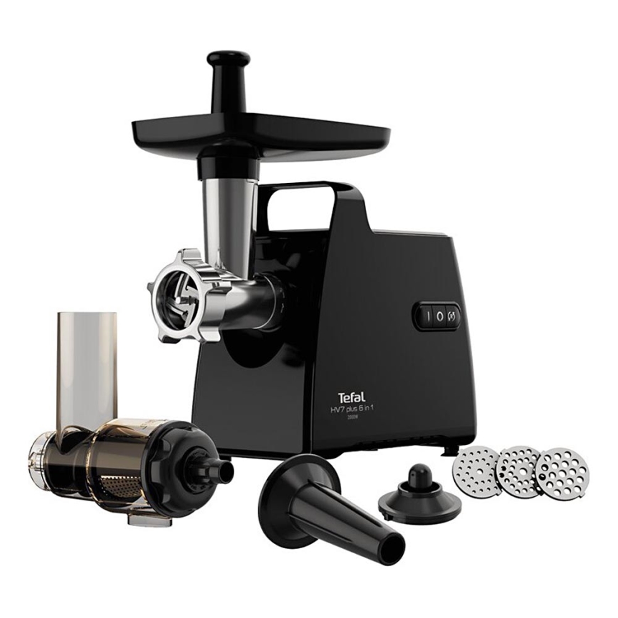 Tefal - Mėsmalė 6in1 2000W/230V juoda