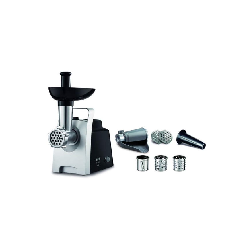 Tefal - Mėsmalė 7in1 1400W/230V juoda/sidabras