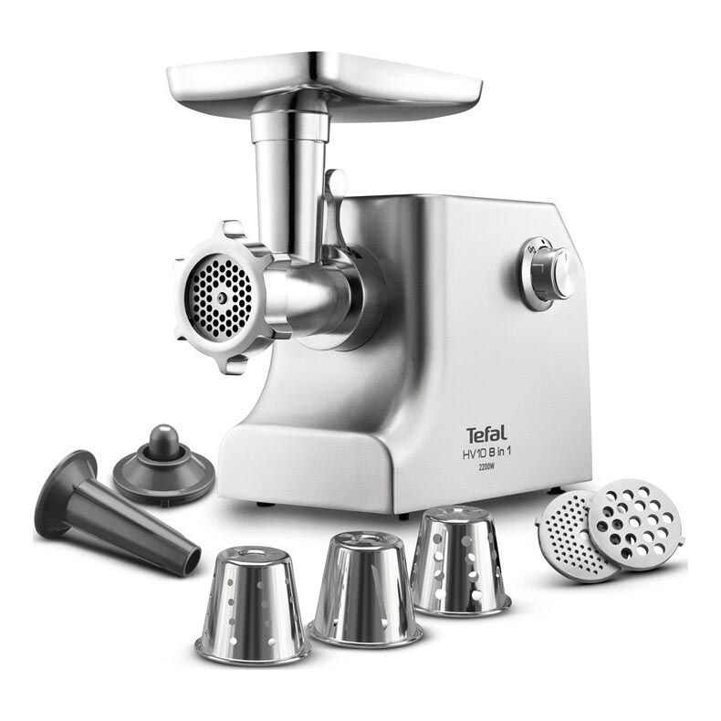 Tefal - Mėsmalė 8in1 2200W/230V sidabras