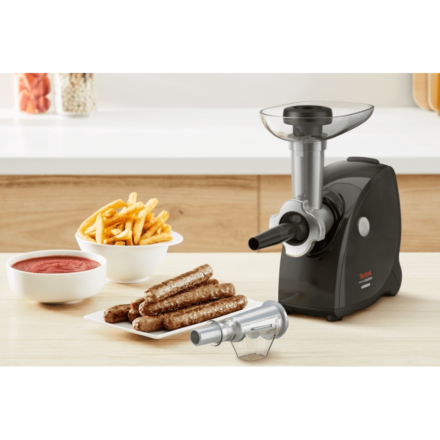 Tefal - Mėsmalė 9in1 2000W/230V juoda