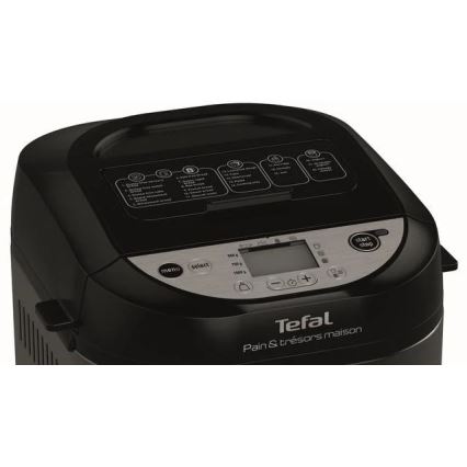 Tefal - Namų duonkepė PAIN&TRESORS 700W/230V juoda