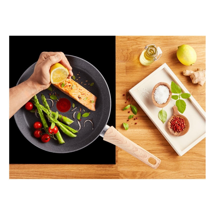 Tefal - Keptuvė NATURAL FORCE 24 cm