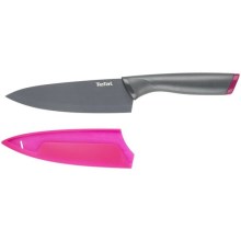 Tefal - Nerūdijančio plieno peilis chef FRESH KITCHEN 15 cm pilka/violetinė