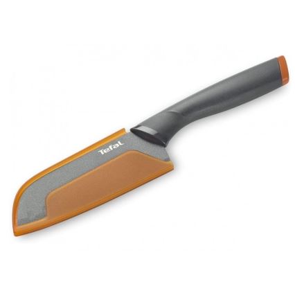 Tefal - Nerūdijančio plieno peilis santoku FRESH KITCHEN 12 cm pilka/oranžinė