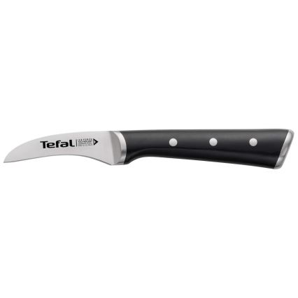 Tefal - Nerūdijančio plieno raižybos peilis ICE FORCE 7 cm blizgus chromas/juoda