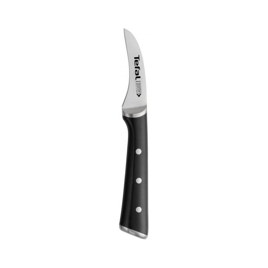 Tefal - Nerūdijančio plieno raižybos peilis ICE FORCE 7 cm blizgus chromas/juoda