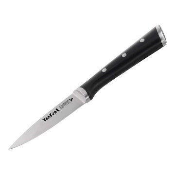 Tefal - Nerūdijančio plieno raižybos peilis ICE FORCE 9 cm blizgus chromas/juoda