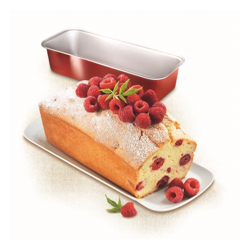 Tefal - Ovali kepimo forma DELIBAKE 30 cm raudona
