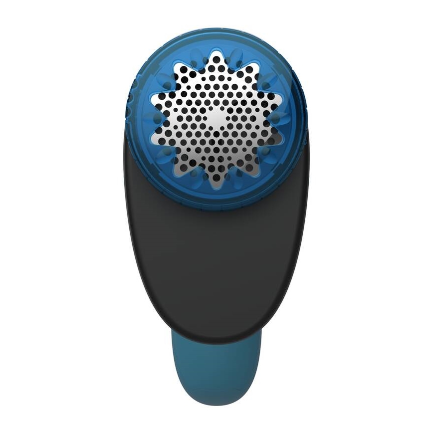Tefal - Pūkelių valiklis LINT 2xAA juoda/mėlyna