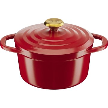 Tefal - Puodas su dangčiu AIR 20 cm raudonas