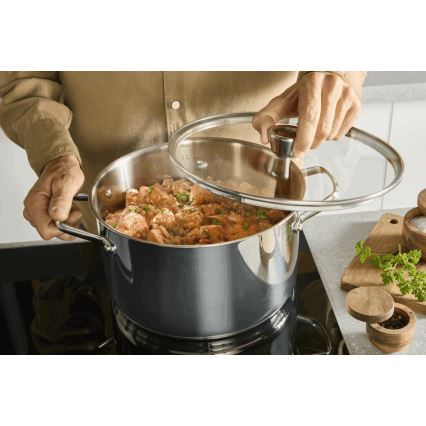 Tefal - Puodas su dangčiu EMOTION+ XL 30 cm