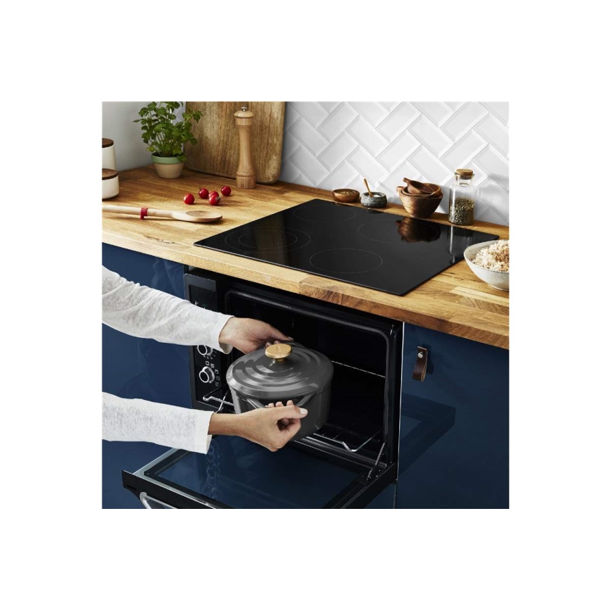 Tefal - Puodas su dangteliu AIR 20 cm antracitas