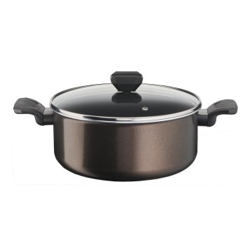 Tefal - Puodas su dangteliu EASY COOK&CLEAN 24 cm