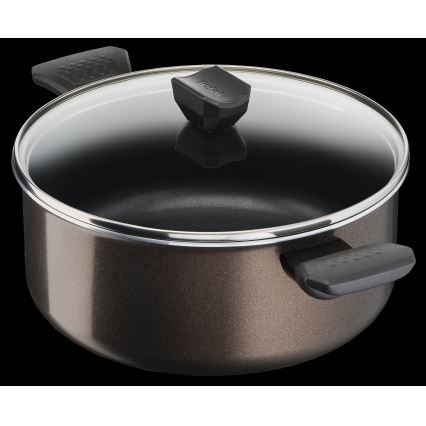 Tefal - Puodas su dangteliu EASY COOK&CLEAN 24 cm