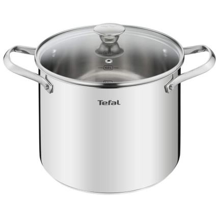 Tefal - Puodų komplektas 10 vnt. COOK EAT nerūdijantis