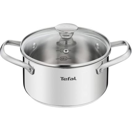 Tefal - Puodų komplektas 10 vnt. COOK EAT nerūdijantis