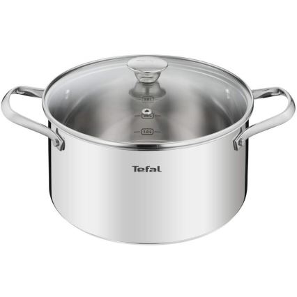 Tefal - Puodų komplektas 10 vnt. COOK EAT nerūdijantis