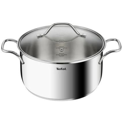 Tefal - Puodų komplektas 10 vnt. INTUITION nerūdijantis