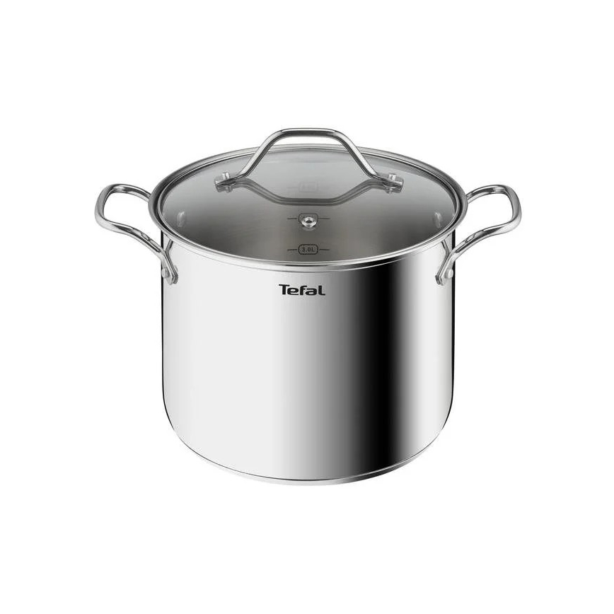 Tefal - Puodų komplektas 10 vnt. INTUITION nerūdijantis