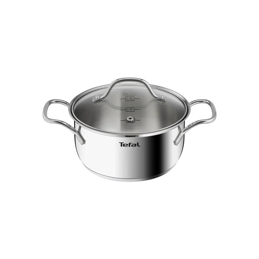 Tefal - Puodų komplektas 10 vnt. INTUITION nerūdijantis